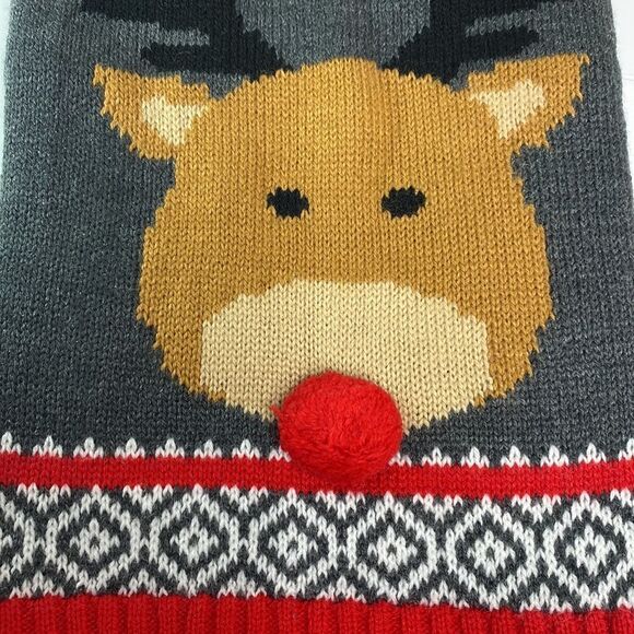 Rudolph theĀ Red Nose ReindeerāKnitāDogāSweater - Picture 2 of 9